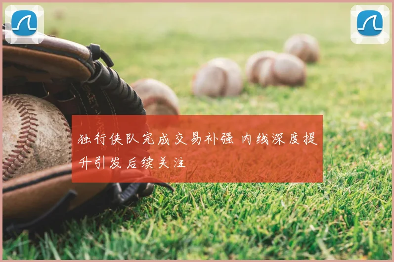 独行侠队完成交易补强 内线深度提升引发后续关注